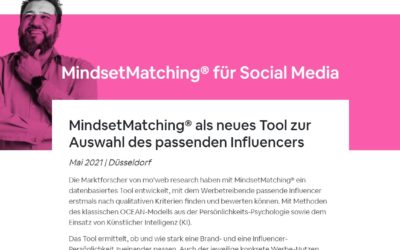 Pressemitteilung "MindsetMatching"